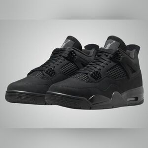 Jordan Retro 4 Black Cat 2025 Sz 9.5 Mens